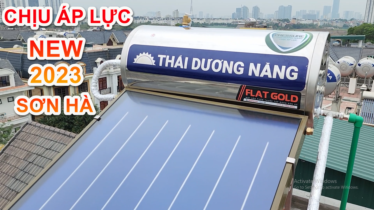 Thái Dương Năng Chịu Áp Flat Gold 150L