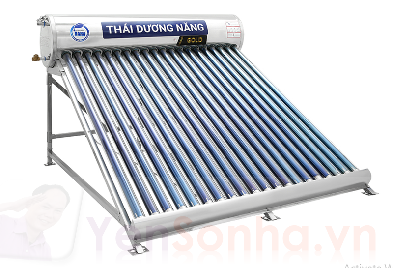 Mua thái dương năng Sơn Hà ống dầu hay ống chân không