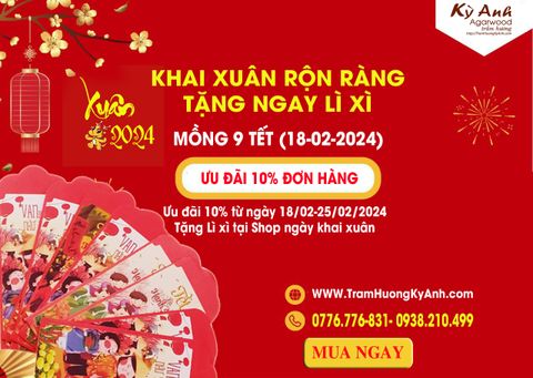 KHAI XUÂN RỘN RÀNG - NHẬN NGAY LÌ XÌ