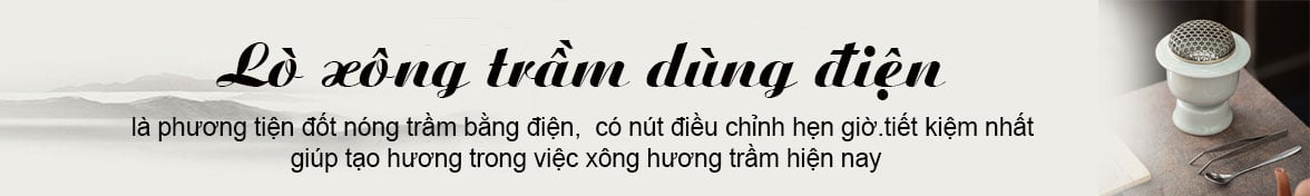 Lò Xông Trầm Dùng Điện