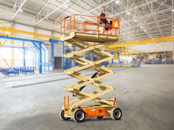 Hình ảnh xe nâng người cắt kéo 14m JLG 4069LE