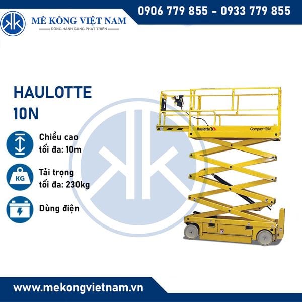 Haulotte - Thương hiệu xe nâng người chất lượng cao từ Pháp