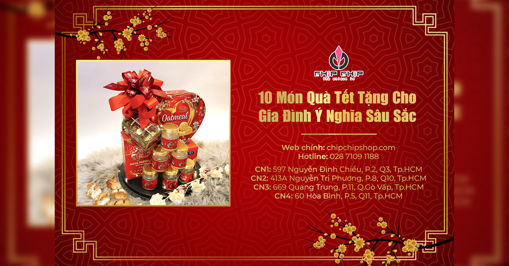 10 Món Quà Tết Tặng Cho Gia Đình Ý Nghĩa Sâu Sắc Và Độc Đáo
