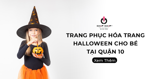 Trang Phục Hóa Trang Halloween Của Bé Trai, Bé Gái Tại Quận 10
