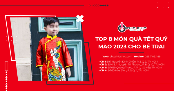 Top 8 Món Quà Tết Quý Mão 2023 Cho Bé Trai
