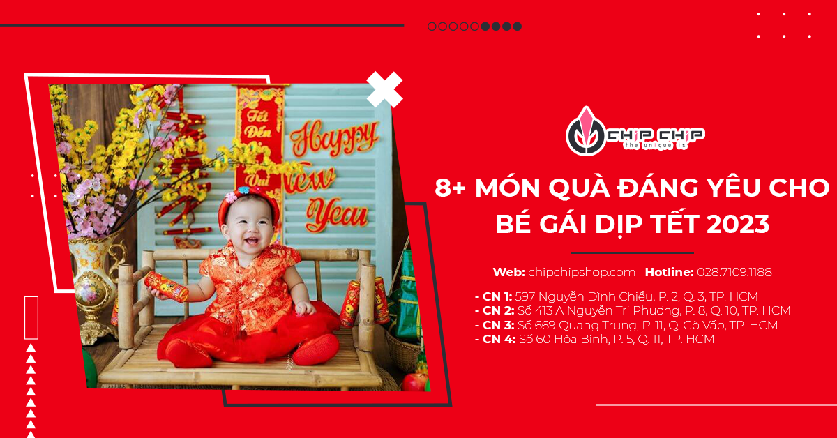 8+ Món Quà Đáng Yêu Cho Bé Gái Dịp Tết 2023