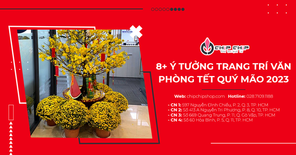 8+ Ý Tưởng Trang Trí Văn Phòng Tết Quý Mão 2023