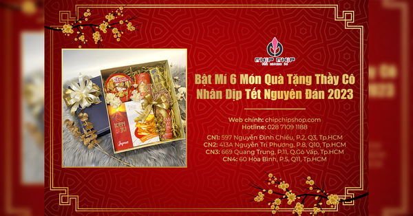 Bật Mí 6 Món Quà Tặng Thầy Cô Nhân Dịp Tết Nguyên Đán 2023