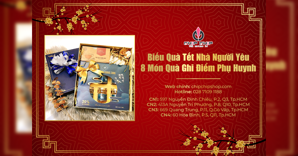 Biếu Quà Tết Nhà Người Yêu - 8 Món Quà Ghi Điểm Phụ Huynh