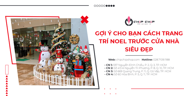 Gợi Ý Cho Bạn Cách Trang Trí Noel Trước Cửa Nhà Siêu Đẹp
