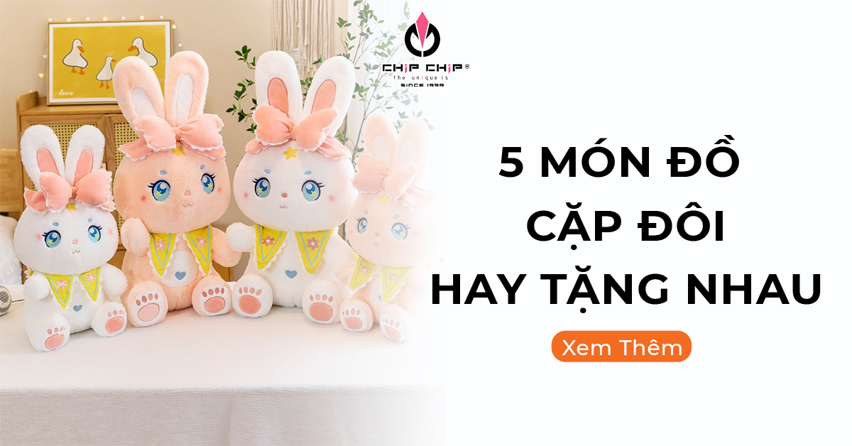 Top 5 Món Đồ Các Cặp Đôi Hay Tặng Cho Nhau