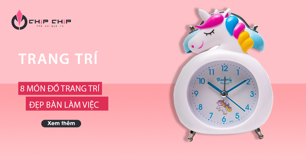 Top 8 Món Đồ Trang Trí Đẹp Bàn Làm Việc Đơn Giản