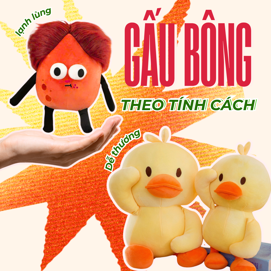 CHỌN GẤU BÔNG THEO TÍNH CÁCH – BẠN HỢP VỚI MẪU NÀO?