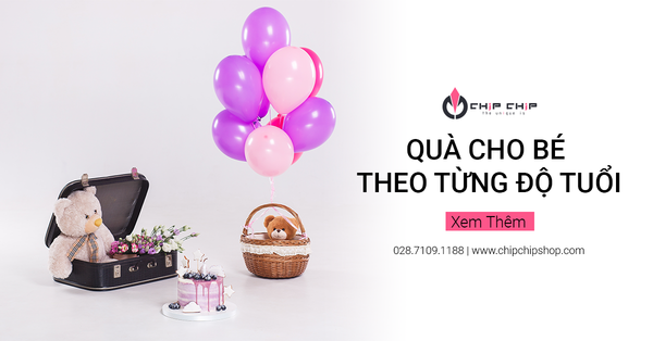 Gợi Ý Những Món Quà Cho Bé Theo Từng Độ Tuổi Phù Hợp