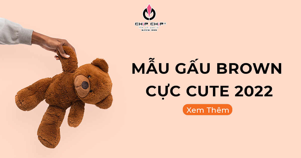 Những Mấu Gấu Brown Cực Cute Đốn Tim Phái Nữ Mới Nhất 2022