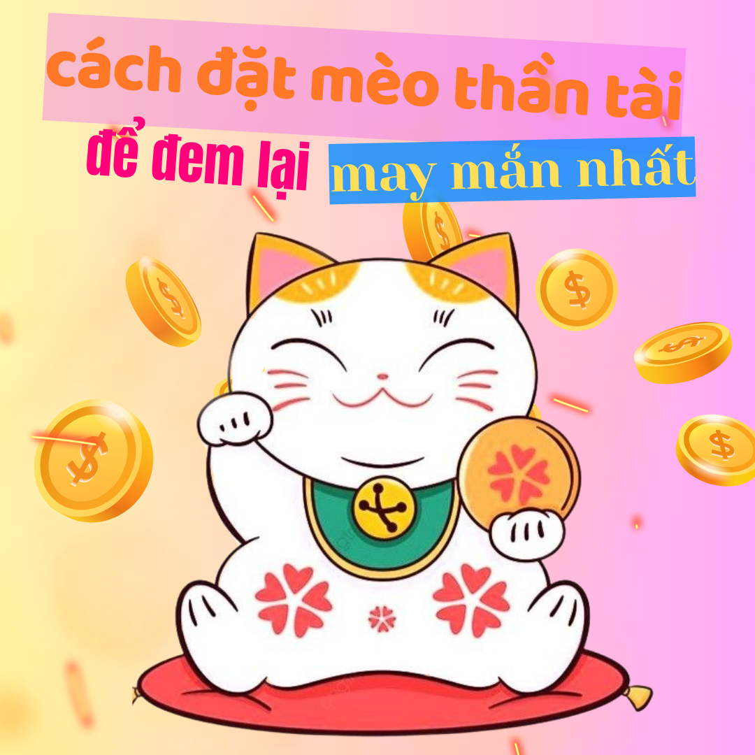 Cách Đặt Mèo Thần Tài Để Đem Lại May Mắn Nhất