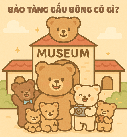 Bảo Tàng Gấu Bông Có Gì? Top 4 Tác Phẩm Tái Hiện Đẹp Nhất