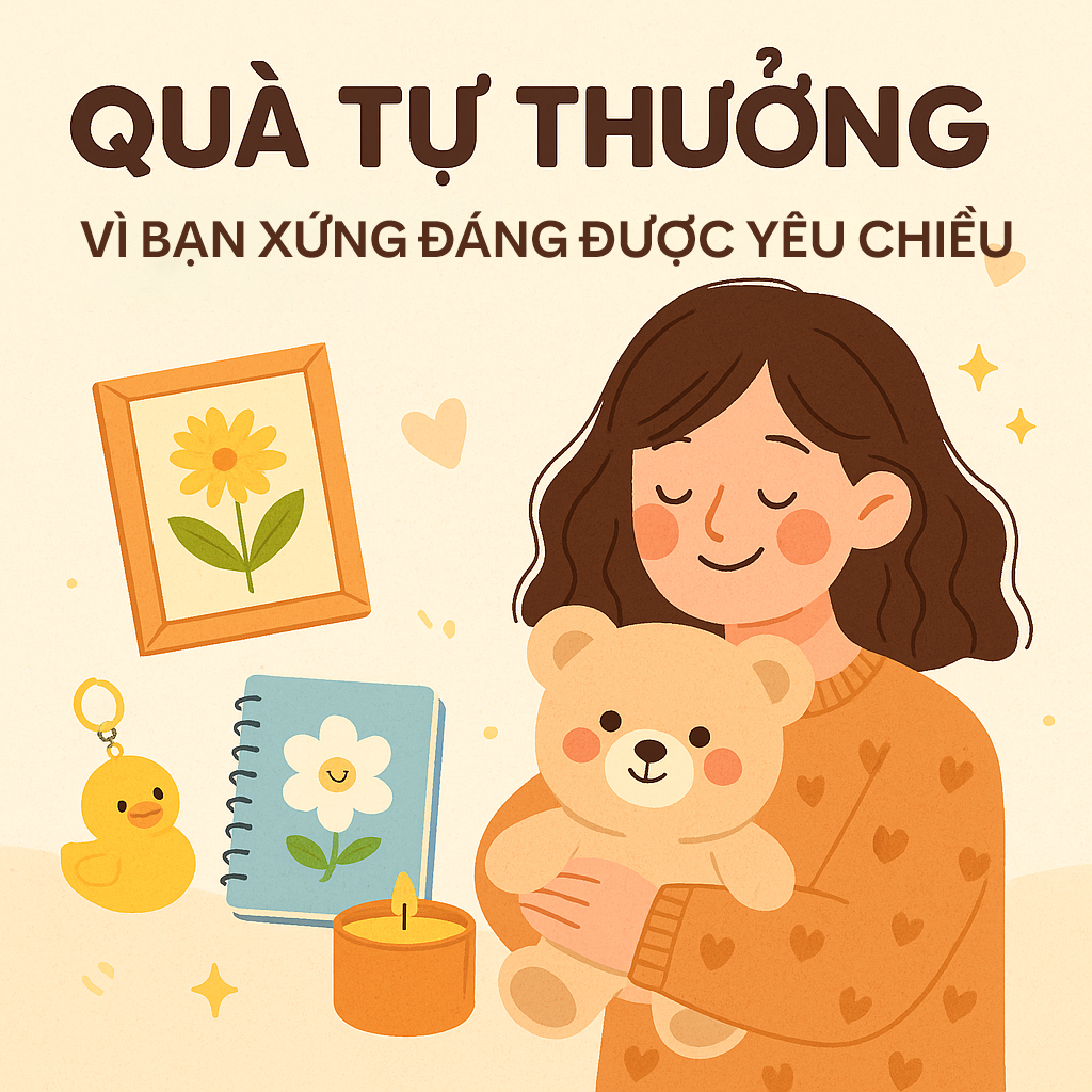 Quà Tự Thưởng – Vì Bạn Xứng Đáng Được Yêu Chiều Chính Mình