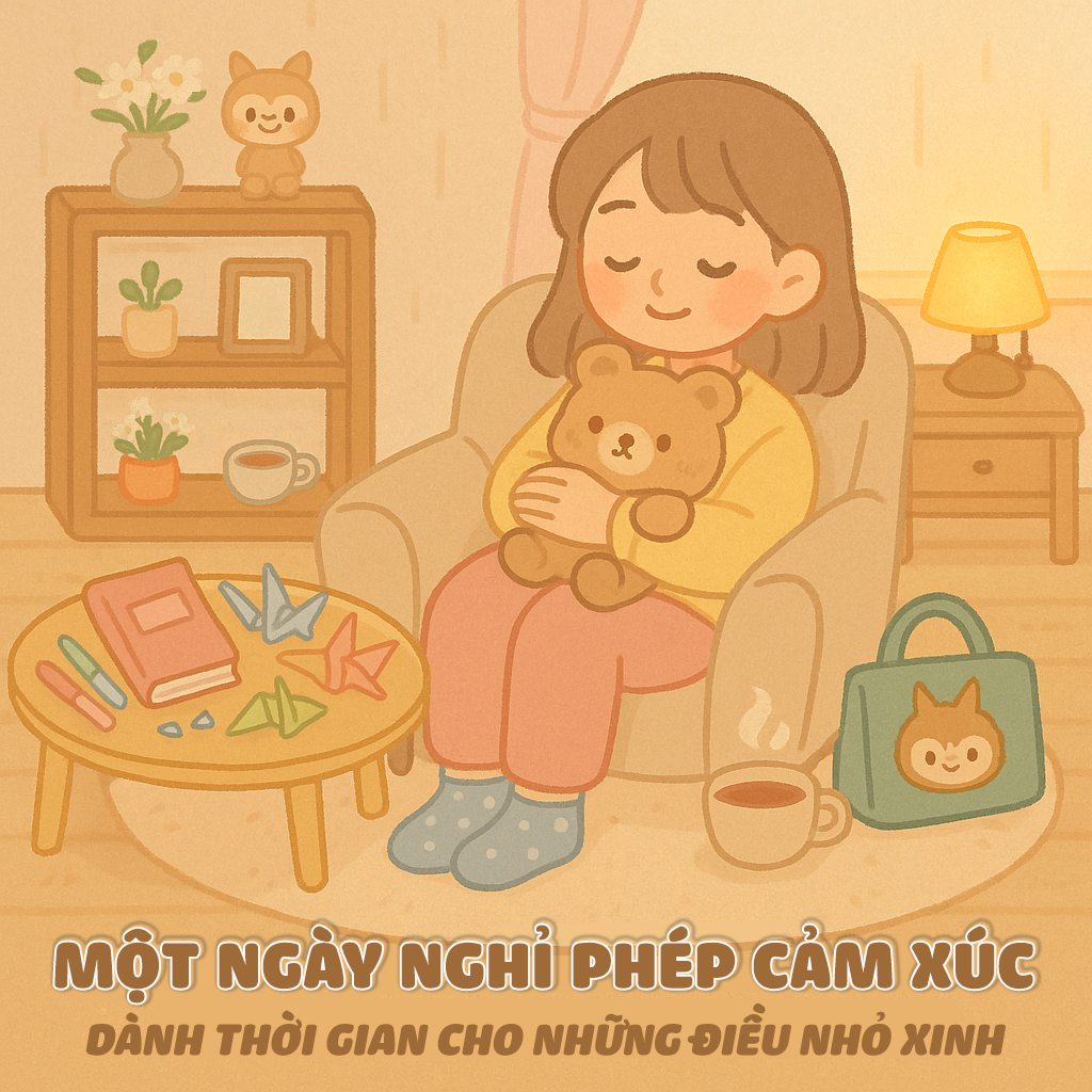 Một Ngày “Nghỉ Phép Cảm Xúc” – Dành Thời Gian Cho Những Điều Nhỏ Xinh