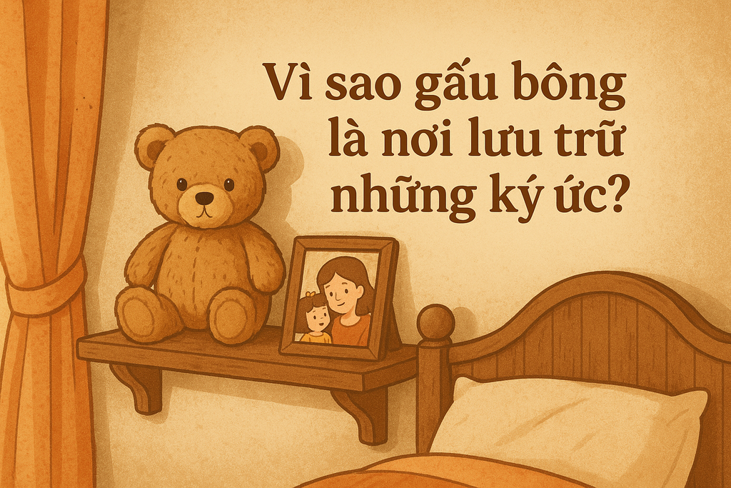 Vì Sao Gấu Bông Là Nơi Lưu Trữ Những Ký Ức?