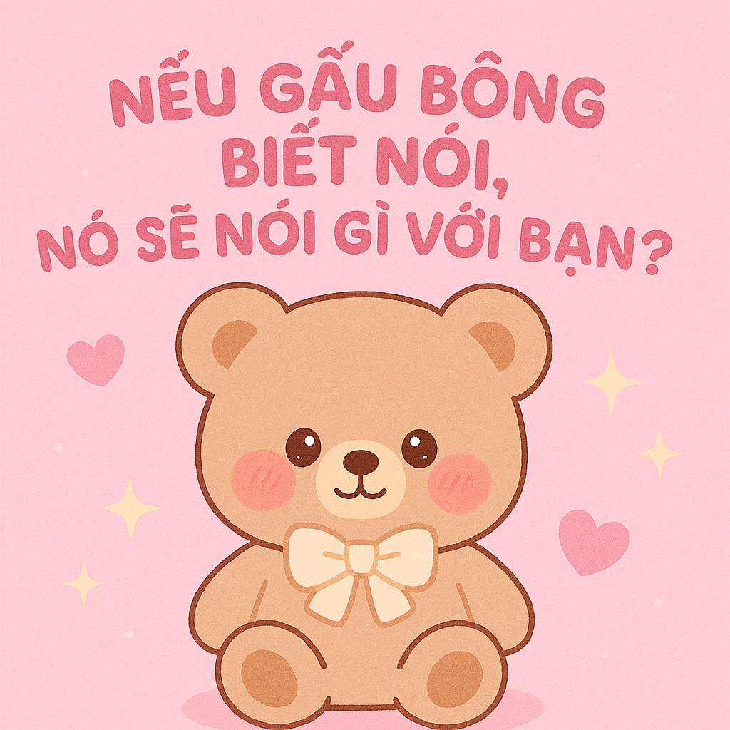 Nếu Gấu Bông Biết Nói, Nó Sẽ Nói Gì Với Bạn?