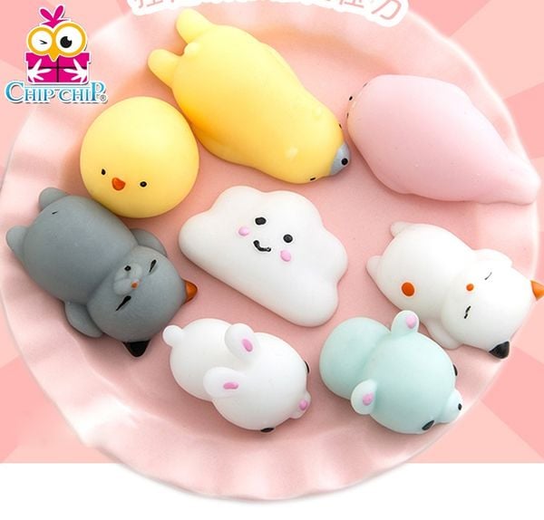 Đồ chơi Squishy Mochi hình thú đủ loại cực hot