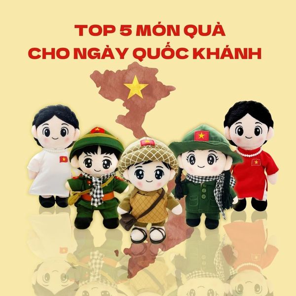 Top 5 Món Quà Dễ Thương Ngày Quốc Khánh 2/9 Khiến Ai Cũng Bất Ngờ