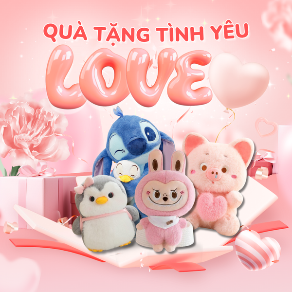 GẤU BÔNG TẶNG NGƯỜI YÊU - GỬI GẮM TÌNH YÊU CHÂN THÀNH