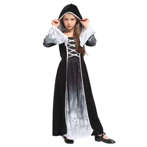 Trang phục Halloween bộ charming skeleton princess