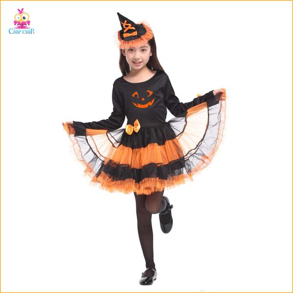 Bộ phù thủy halloween bé gái