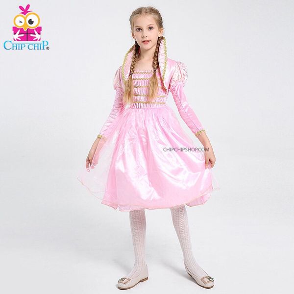 Bộ đầm công chúa hồng