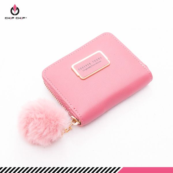 Bóp ngắn nữ Forever Young dây bông