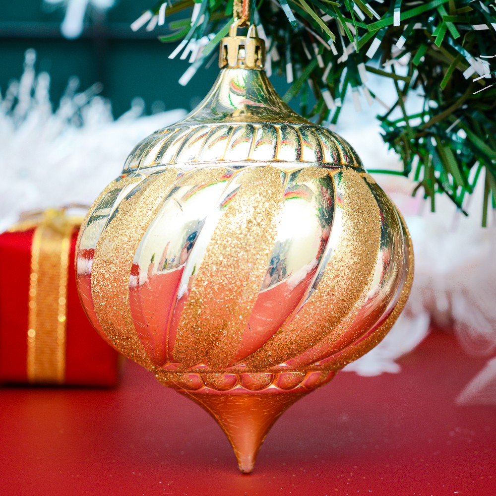 Bộ châu cà na 80 ly 6 quả trang trí Noel