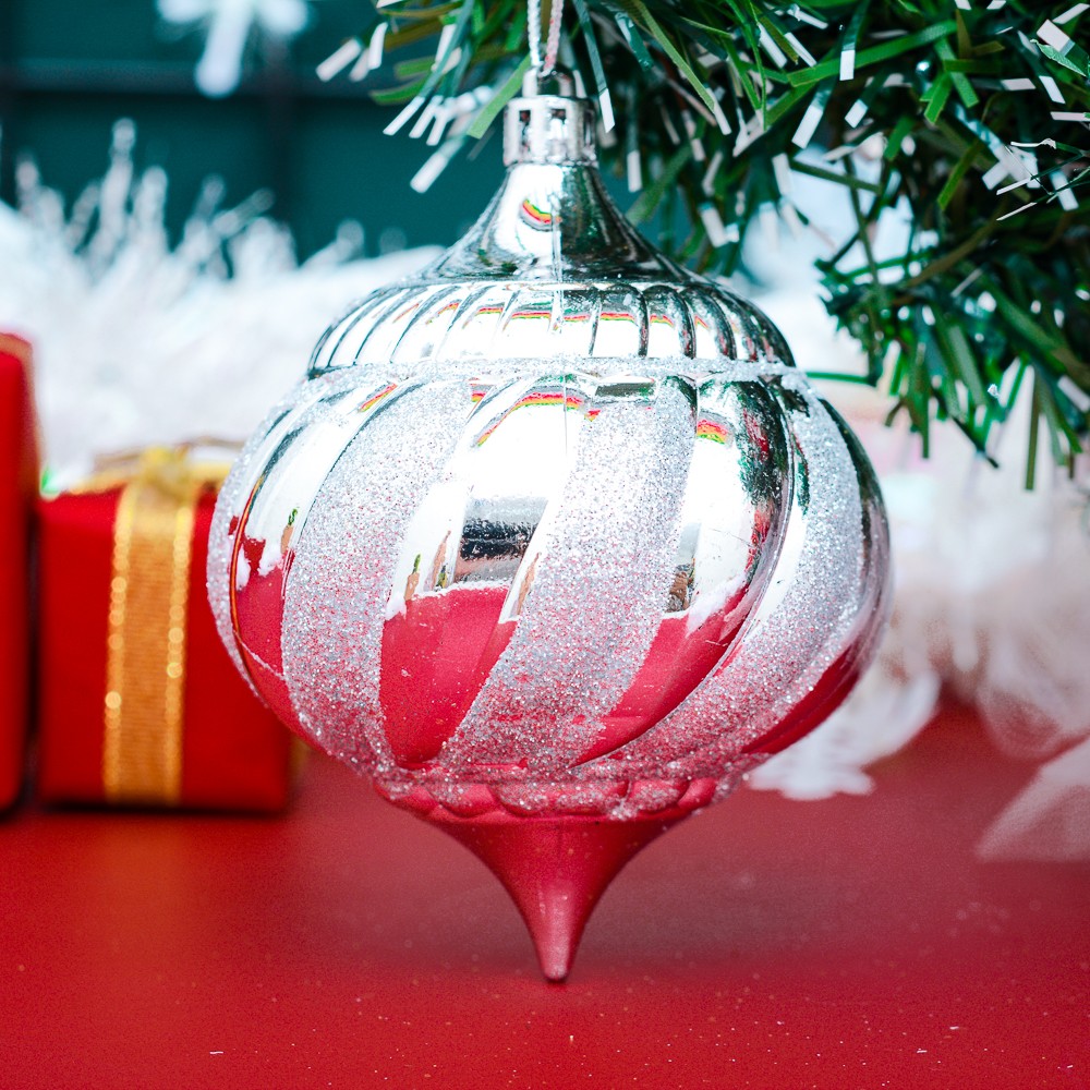 Bộ châu cà na 80 ly 6 quả trang trí Noel