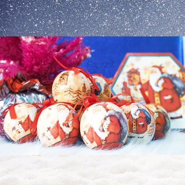 châu hộp ông già noel