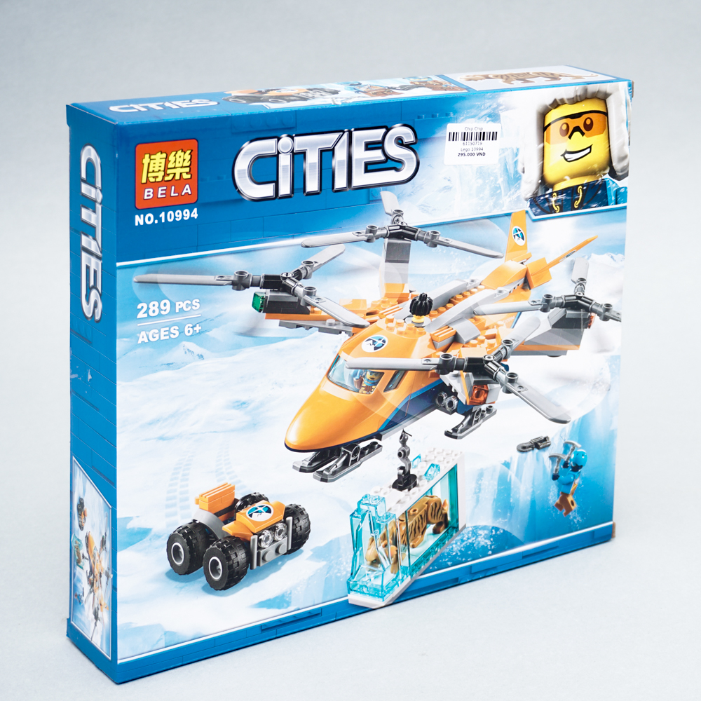 Đồ chơi bé trai bộ xếp hình Lego Cities 289PCS