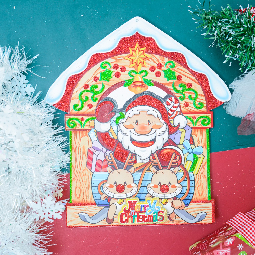 Ngôi nhà xốp nhỏ trang trí Noel