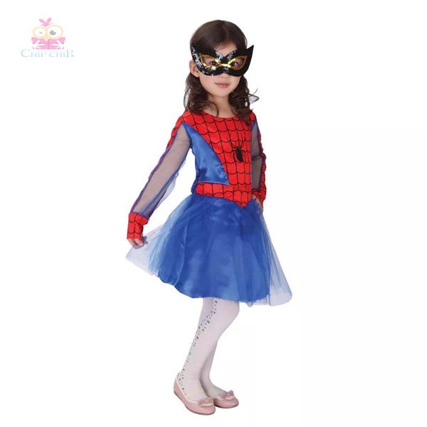 Váy Spiderman trẻ em 