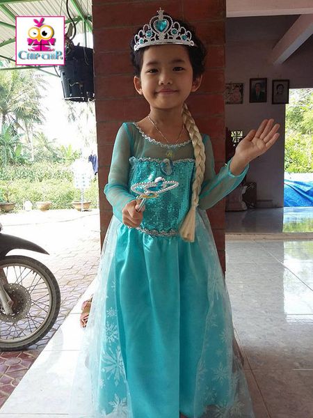 Áo choàng cho bé gái Anna đông lanh, Kích c Vietnam | Ubuy