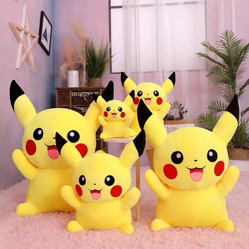 Gấu bông hít kính pikachu 30cm