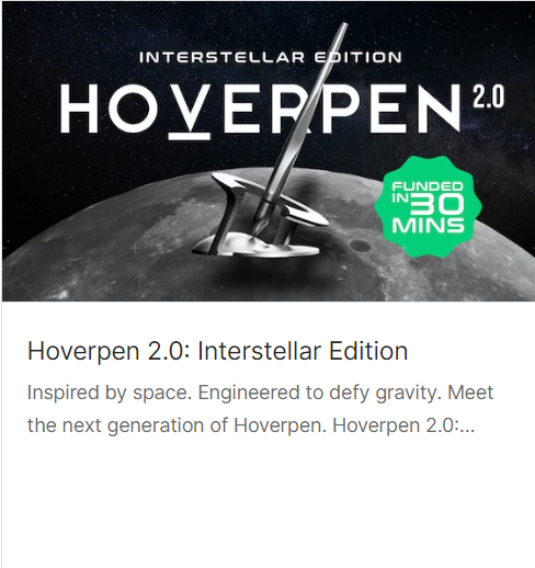 Review Hoverpen 2.0 trên Kickstarter