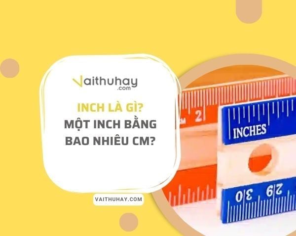 Inch là gì? Một inch bằng bao nhiêu cm? Cách quy đổi đơn vị