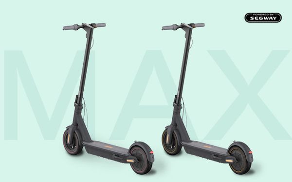 Xe điện gấp gọn Ninebot KickScooter MAX kiểu mới đến từ Segway