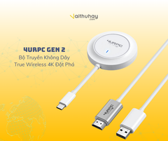 Bài viết về 4URPC Gen 2: Bộ Truyền Không Dây True Wireless 4K Đột Phá