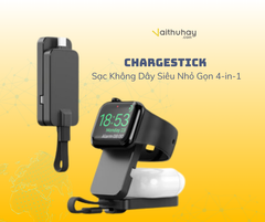 Bài viết về ChargeStick: Sạc Không Dây Siêu Nhỏ Gọn 4-in-1