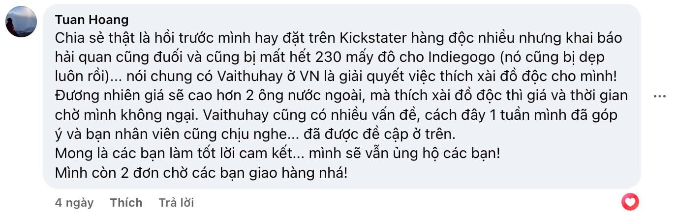 feedback vaithuhay