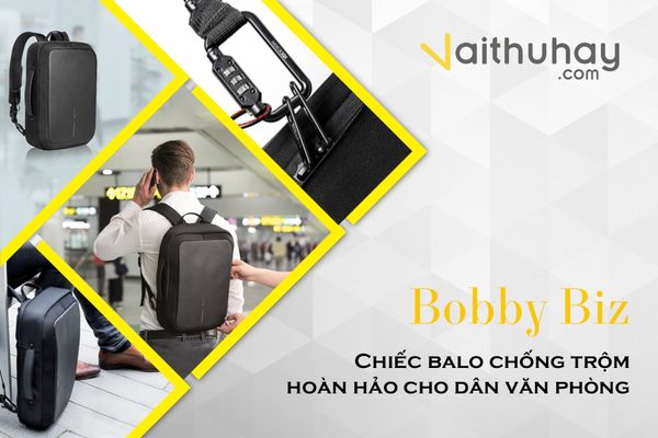 balo văn phòng, có khả năng chống trộm, chống cắt bởi các vật sách nhọn, chống nước