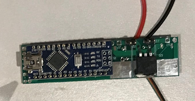Arduino nano trong PCB điều khiển IO