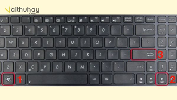 Cách tắt máy tính bằng bàn phím trên Windows 7