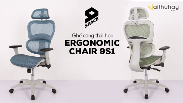 Ghế công thái học chống gù Ergonomic Chair 9S1